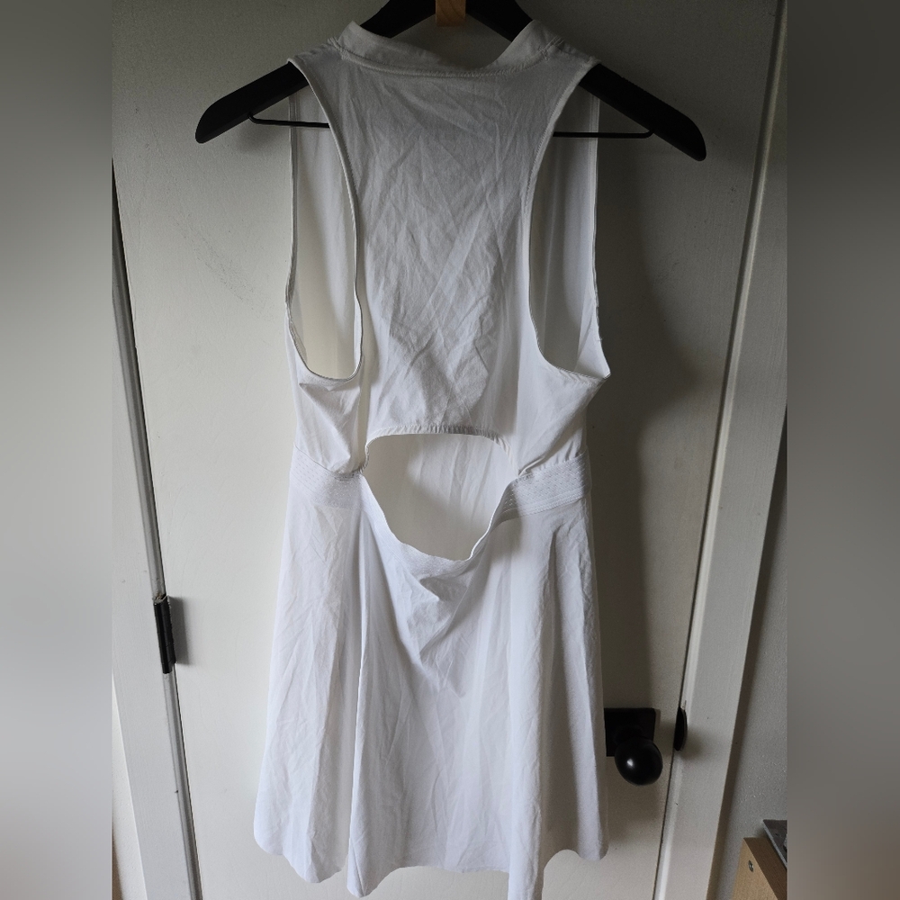 Nike Dri-FIT Advantage White Athletic Dress Size L - Picture 7 of 7